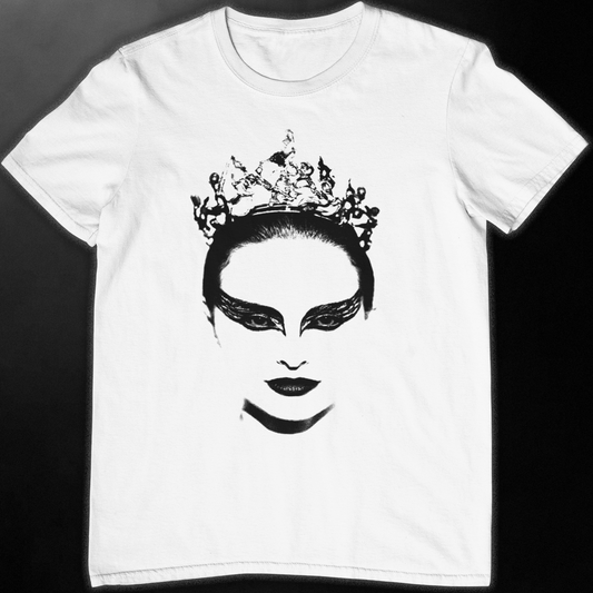 BLACK SWAN TEE WHITE